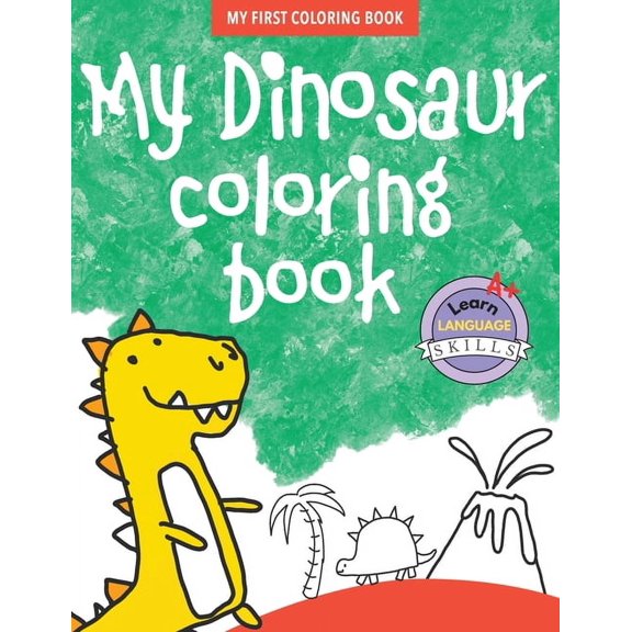 My Dinosaur Coloring Book - Book 4, (Paperback)
