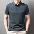 thumbnail image 6 of Men's Summer Shirts Short Sleeve Polo Shirt Cool Shirt, 6 of 7
