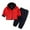 Red, variant on KYAIGUO 2Pcs Kids Toddler Fall Winter Tracksuit Sweatshirt Outfits for Boys Girls,Baby Thick Warm Zipper Hoodie Sweatsuit+ Casual Active Pants Kid Tracksuits Set for 1-12Y