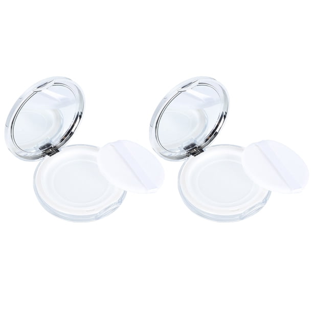 FELTECHELECTR 2 cajas vacías para polvos sueltos y cosméticos.