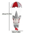 thumbnail image 7 of sdhkgrrt under $5 Christmas Parachute Man, Christmas Parachute Santa,Faceless Skydiving Decor,Holiday Scene Decoration,Festive Tabletop Decor,Christmas Old Man Ornament, 7 of 7