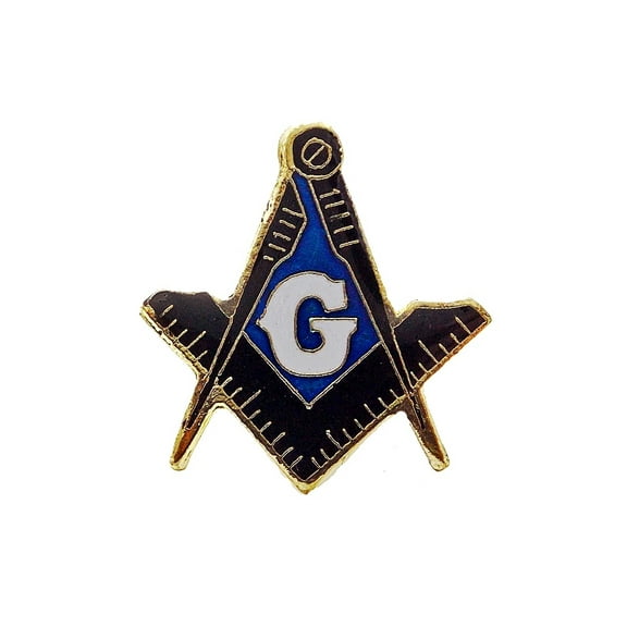 Mason Masonic Square & Compass Freemason Shriners Lapel Hat Pin PPM251