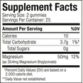 thumbnail image 4 of SUKU Vitamins, Mega Magnesium Gummies, Créme Brulée Flavour, 50 Count, 4 of 4