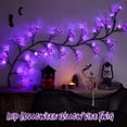 thumbnail image 2 of 6ft 54LED Halloween Willow Vine Twig Light IP44 Waterproof DIY LED Vine Lights with Timer 8 Modes Battery Operated Branches Lights for Home Fireplace Wall, 2 of 9