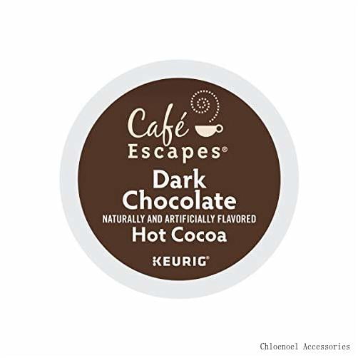 cafe escapes, dark chocolate hot cocoa, singleserve keurig kcup pods