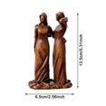 thumbnail image 3 of Sisters by My Side celebra la amistad. Escultura de hermanas. Regalo de cumpleaños para una amiga, ideal para el Día de la Amistad. 1 unidad, 3 of 8