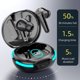 thumbnail image 4 of Auriculares inalámbricos, con cancelación de ruido y Bluetooth 5.4, pantalla LED, micrófonos integrados, ligeros y resistentes al agua IPX4, 4 of 7