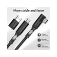 thumbnail image 3 of Link Cable 16FT Compatible for Quest 2/1/Pico 4, VR Headset Cable Accessories for Rift S/Steam VR Games, USB 3.0 Type C to C High Speed Data Transfer Charging Cord for Gaming PC, 3 of 7