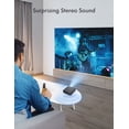 thumbnail image 2 of Mini Movie Projector WiFi Bluetooth 1080P Supported, LCD3.0 Compatible with PC/Phone Projector, 2 of 9