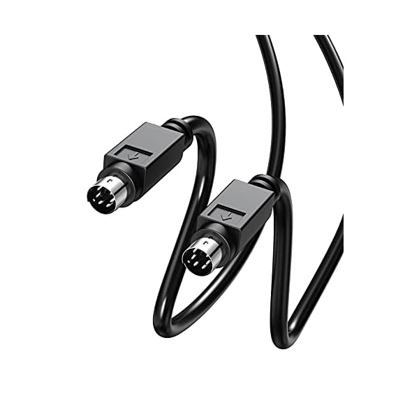 wonima11 PS/2 Male to Male Extension Cable 6ft,6Pin PS2 Converter ...