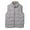 Grey, variant on Woman Vest Puffer Vests for Women Full Zip Sleeveless Vest Womens Vests Lightweight Cute Winter Outfits Warm Vest for Women