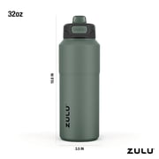 ZULU Powerfill 32oz Stainless Steel Water Bottle