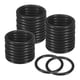 thumbnail image 1 of Uxcell 30-Pack Aros para Atrapasueños, Aros Redondos de Plástico de 2.4 Pulgadas para DIY de Corona de Boda Negra 0.24 Pulgadas, 1 of 6