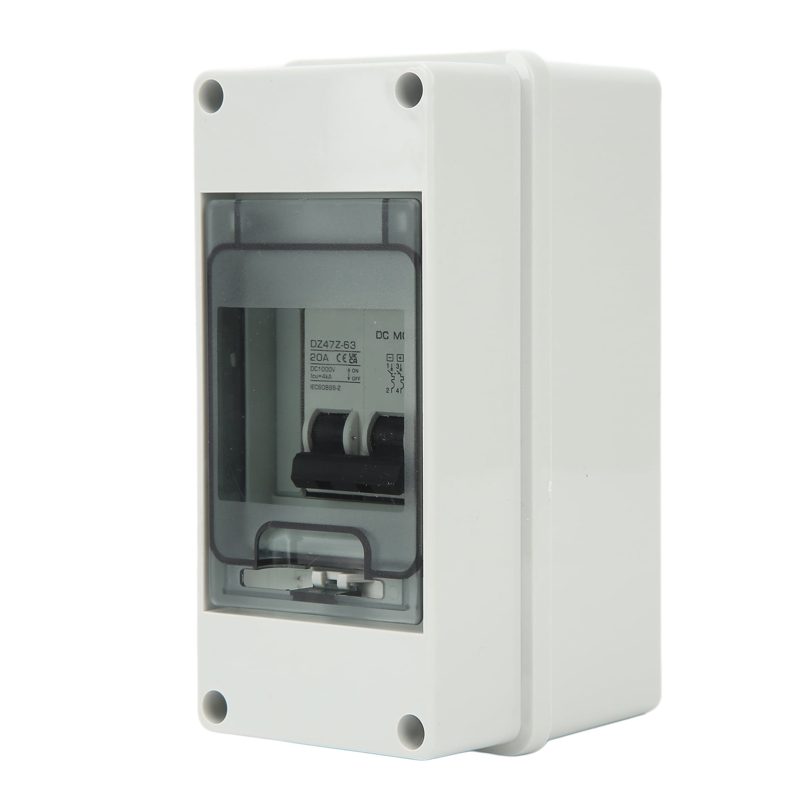 Circuit Breaker Disconnect Switch, IP65 2P DC Miniature Circuit Breaker