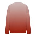 thumbnail image 5 of UAMVSH Cropped Sweatshirts for Women Crewneck Gradient Oversized Shirts Drop Shoulder Casual Loose Long Sleeve Pullover Tops Fall Clothes, 5 of 5