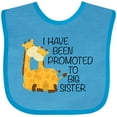 thumbnail image 3 of Inktastic I Have Been Promoted to Big Sister Girls Baby Bib, 3 of 4