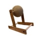 thumbnail image 5 of Rascador de gato, juguete, bola rascadora de sisal, poste rascador de madera para gatos, garra para moler Forma de T, 5 of 9
