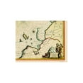 thumbnail image 2 of Historic Map - North Polar Region Northern Hemisphere - Blaeu 1645, 2 of 4
