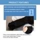 thumbnail image 5 of Gwong hogar 2 PCS Hombres Bag reutilizable Silicona Fundo de orina Catéter Shorts Gwong 21049275, 5 of 7