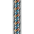 thumbnail image 2 of D'Addario Eco-Comfort Jacquard Woven Guitar Strap, White, 2 of 3