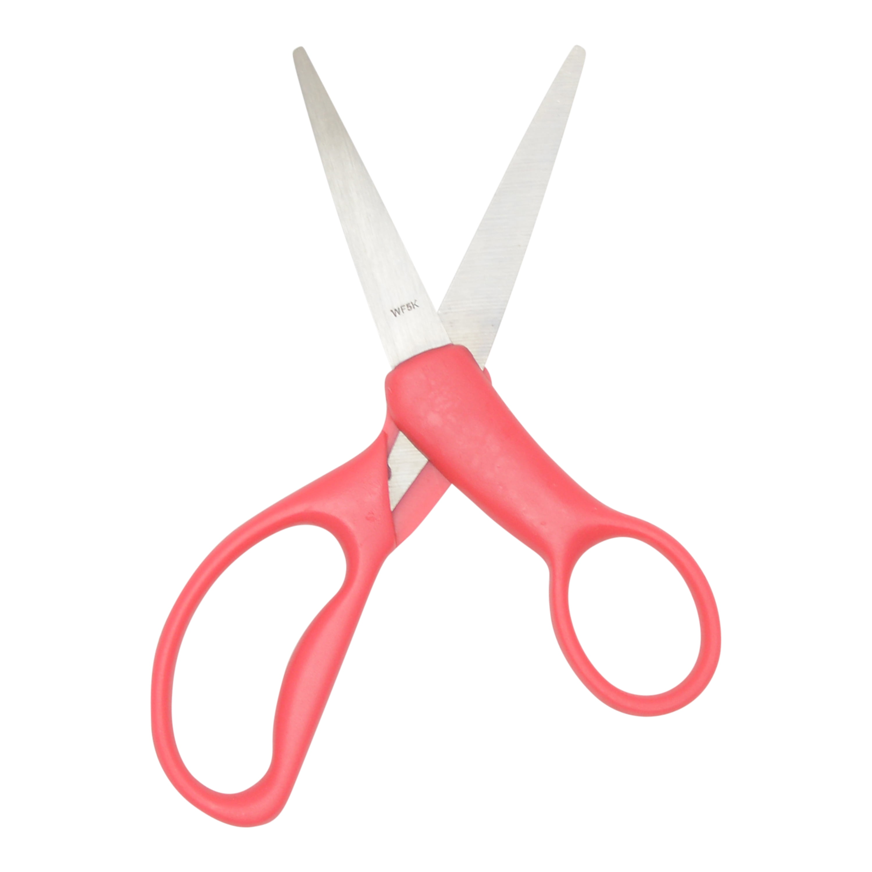 Basix by Westcott, 6"  Stainless Steel Safety Scissors for Big Kids, Ages 8+,  School Supplies, Assorted Colors, 30-Pack