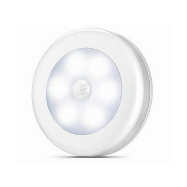 Toystoory Lámpara de pared de ABS con inalámbrica, luz nocturna LED, ahorro de energía, luces de noche automáticas, armario de dormitorio, Iluminación y accesorios Luz blanca/6000 Toystoory HA067318-02