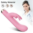 thumbnail image 2 of TLUDA G-Spot Rabbit Vibrator with 10 Powerful Vibration Modes, Clitoral Stimulator Sex Toys for Women Adult Toys, Pink, 2 of 5