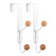 thumbnail image 2 of Paquete De 2 Ganchos Colgantes, Accesorios De Cocina Sin Perforaciones, Estante De Almacenamiento Resistente Para El Hogar, Colgador De Baño, Toallero Para Abrigo, Anillos, Dormitorio seitruly HA027613-01, 2 of 6