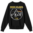 thumbnail image 4 of Pink Floyd Dark Side Of The Moon '73 Poster Art Men's Black Long Sleeve Sweatshirt-XXL, 4 of 6