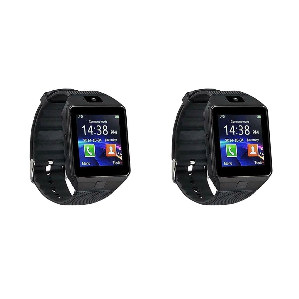 Smartwatch con cámara gadgets one dz09 negro deals