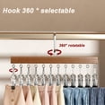 thumbnail image 3 of Fridja Clearance Clothesline Clip Sock Clip Clothes Rack Drying Rack Stainless Steel Clip Sock Rack Cap Clip, 3 of 6