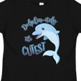 thumbnail image 4 of Inktastic Dolphin-itely the Cutest Boys or Girls Toddler T-Shirt, 4 of 5