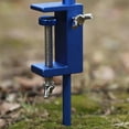 thumbnail image 3 of Yucurem Camping Lantern Stand Portable Folding Lamp Stand for Camping Fishing Outdoor Tools (Blue), 3 of 10