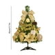 thumbnail image 3 of Mini Christmas Tree Small Christmas Tree With LED Light Decorations Tabletop Artificial Christmas Decorations Indoor Christmas Decor 18 Inches/45 Cm, 3 of 6