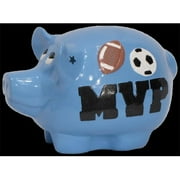 Metrotex Designs 66100 All Sports Piggy Bank With Removable Bottom Stopper