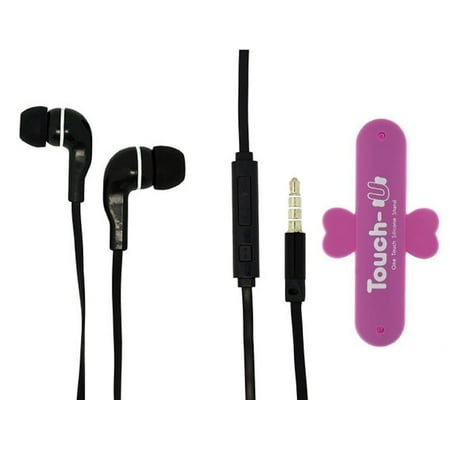 LG G Stylo, [New Version] Premium Sounds 3.5 Mm Jack HandsFree Headphone Earphones Headset W/ Microphone & Volume Control -Super Bass-(PLUS FREE Phone Stand Holder) -