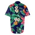 thumbnail image 3 of Yiaimeir Hawaiian Print - Men's Casual Short Sleeved Shirt，Size S-2XL, 3 of 4