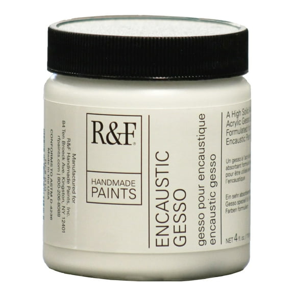 R&F Handmade Paints Encaustic Gesso, 4 oz.