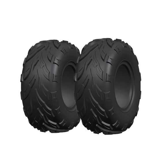 Heavy-Duty 22x10-10 ATV/UTV Tires, 2-Pack with 4PR All-Terrain Design, Reinforced Sidewalls, and Tubeless Construction for Trail and Sand Performance