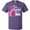 Purple, variant on Inktastic Breast Cancer Awareness I Support My Wife with Pink Ribbon T-Shirt