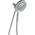thumbnail image 1 of Pomme de douche et douchette à main Peerless 2-en-1 à 4 réglages en chrome, 1 of 8