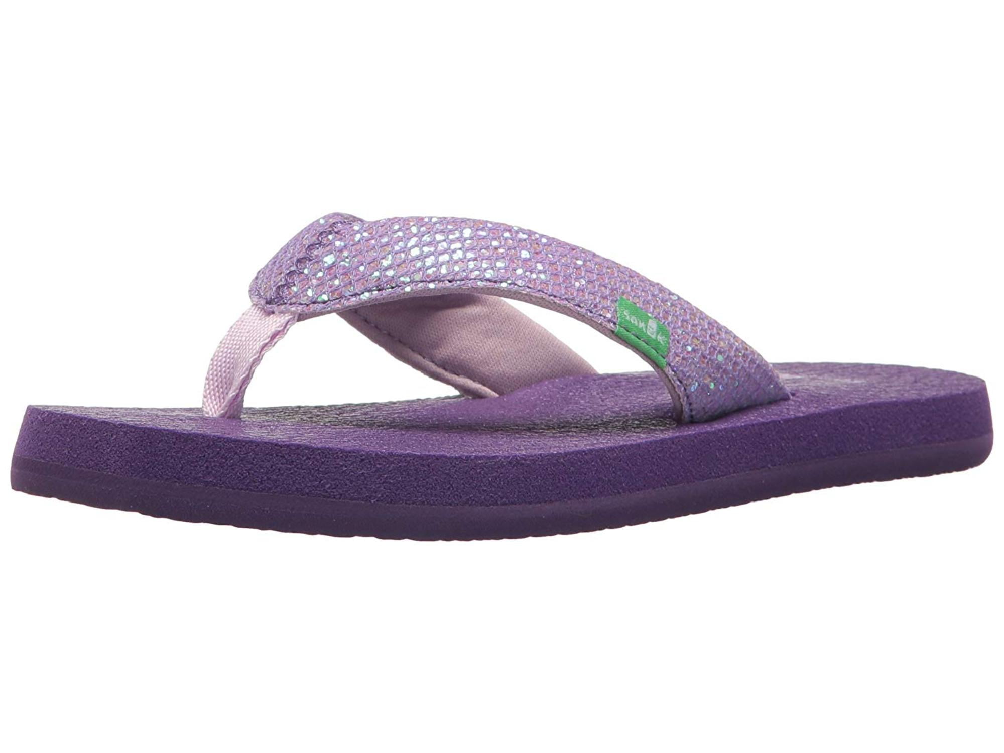 Sanuk glitter flip flops Clearance
