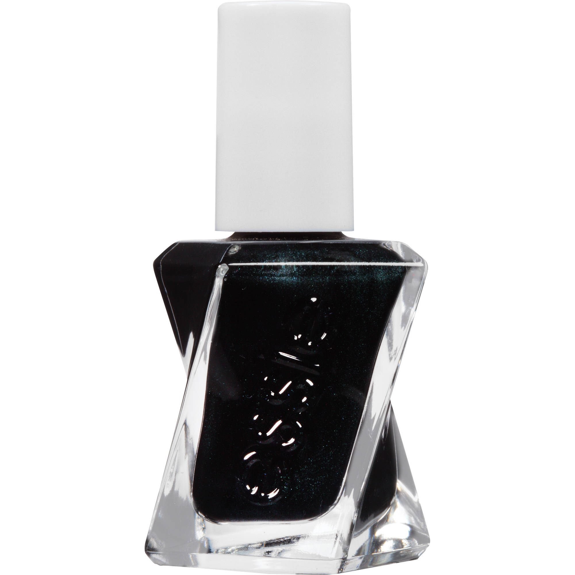 essie Gel Couture 2Step Longwear Nail Polish, Hang Up The Heels, Black