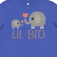 thumbnail image 4 of Inktastic Lil Bro Matching Elephant Youth T-Shirt, 4 of 5