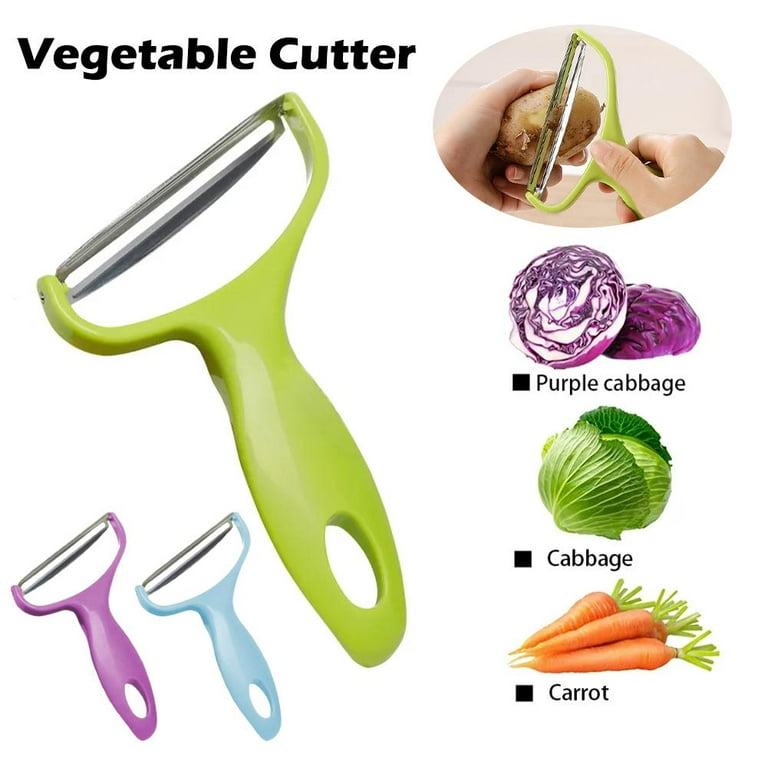 1pc/2pcs Wide Mouth Vegetable Peeler Cabbage Slicer,perfect For Cabbage,  Vegetables, Potatoes, And Other Vegetables