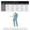 thumbnail image 5 of Lounge Sets for Women Ribbed Knit Outfits Pajamas Sets 2 Piece Long Sleeve Sweatsuits with Pockets Shermie, 5 of 5