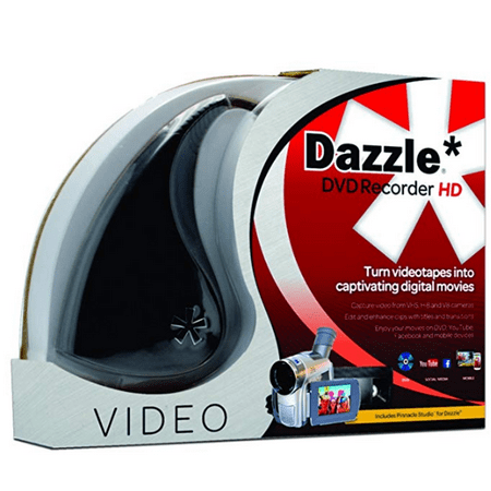 Dazzle DVD Recorder HD VHS to DVD Converter for (Best Media Converter For Windows)