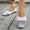White, variant on YOUYEDIAN Flat Shoes for Women Dress Non Slip Slip on Loafers Spring Summer Office Walking Shoes Casual Closed Toe Orthopedic Shoes (White)