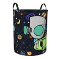 thumbnail image 2 of Invader Zim Laundry Hamper Lightweight Storage Basket Toy Organizer Laundrys Basket Waterproof For Bedroom, Bathroom Medium, 2 of 8
