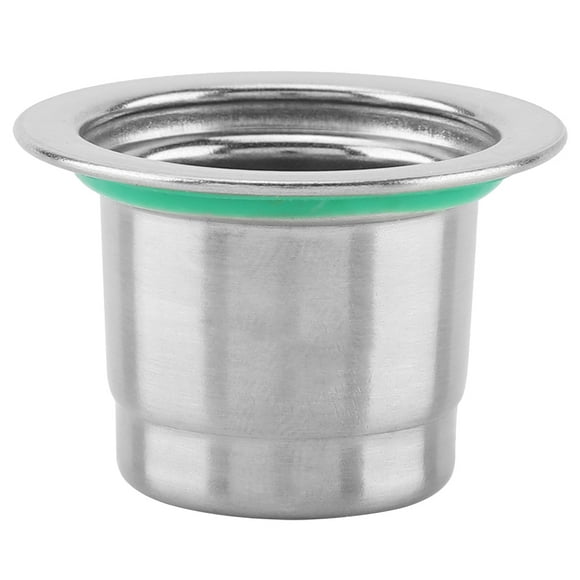 Vikenar Capsule Réutilisable,Acier Inoxydable café Rechargeables Capsule Compatible for Machine à café